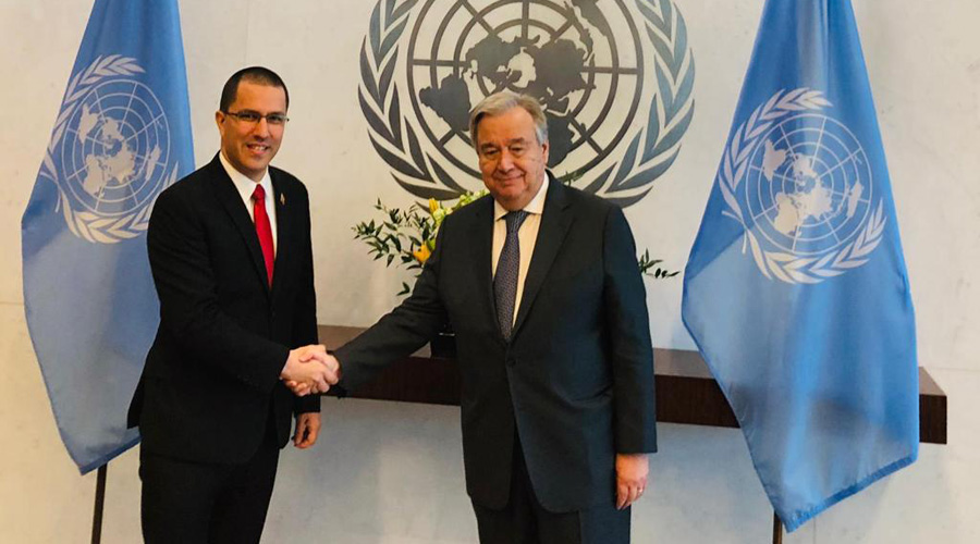 Canciller de Venezuela denuncia “injerencias desestabilizadoras” de EU ante la ONU. Noticias en tiempo real