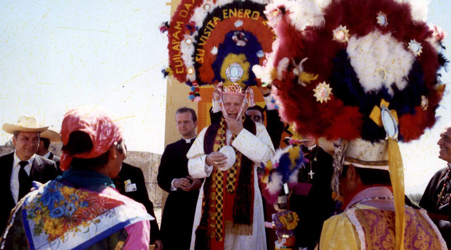 Juan Pablo II llegó a Oaxaca hace 40 años. Noticias en tiempo real