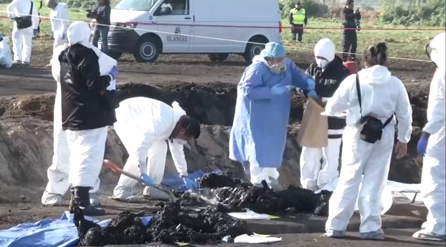 Identificarán con pruebas genéticas a víctimas de explosión en Tlahuelilpan. Noticias en tiempo real