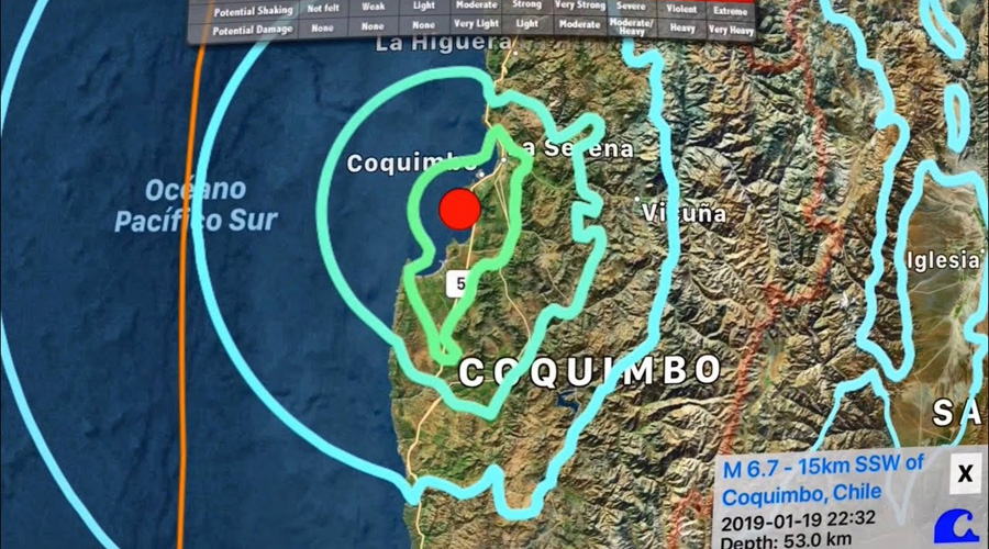 Tras sismo, dos personas mueren por infarto en Chile. Noticias en tiempo real