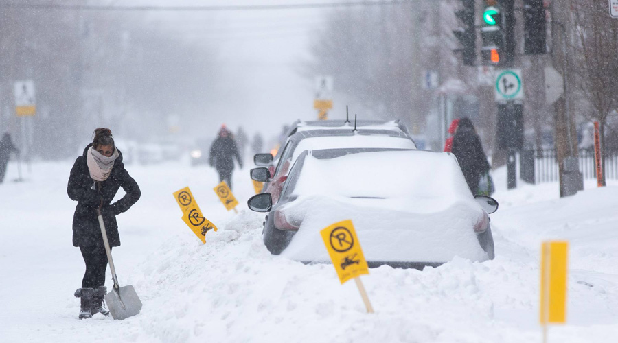 Toronto, Canadá registra la peor nevada en 20 años. Noticias en tiempo real