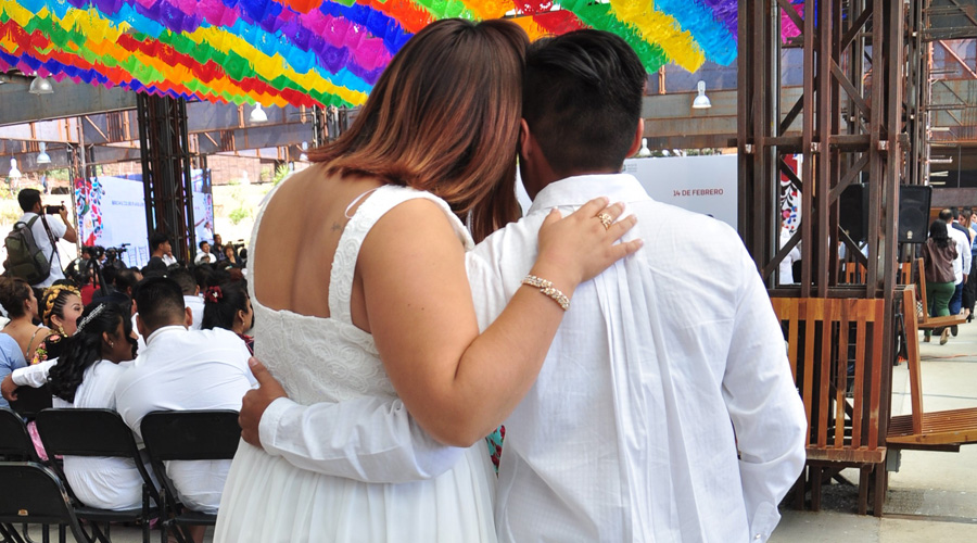 Realizan bodas colectivas en Oaxaca