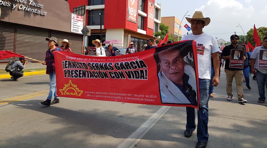 Exigen resultados en caso de la desaparición de Sernas García | El Imparcial de Oaxaca Exigen resultados en caso de la desaparición de Sernas García | El Imparcial de Oaxaca