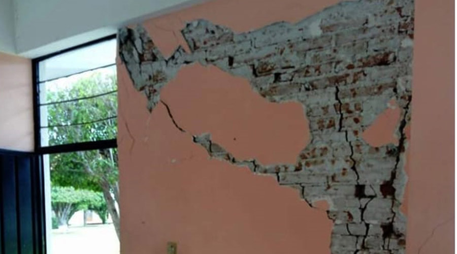 Siguen con reparación de los daños por sismo en la Mixteca