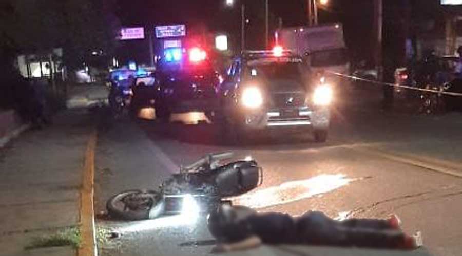 Acribillan a motociclista en Tehuantepec