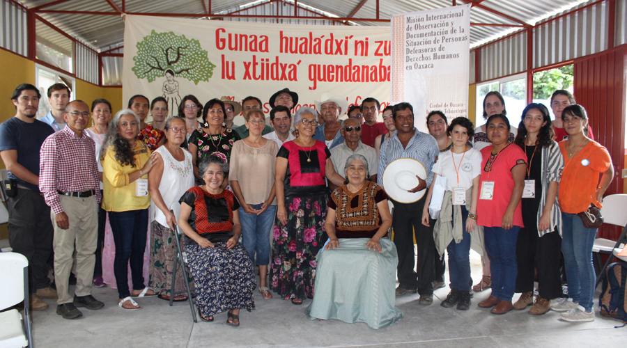 Misión internacional visita el Istmo de Tehuantepec