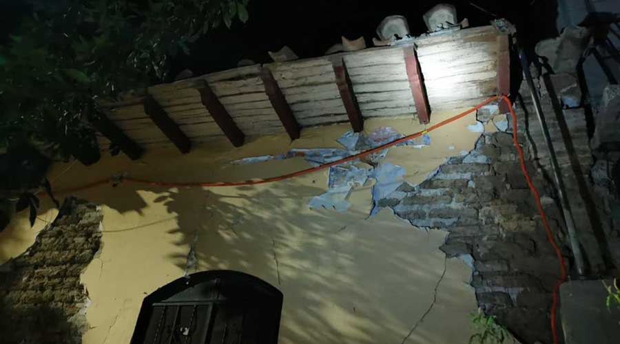 Realizan evaluación tras sismo en Tehuantepec