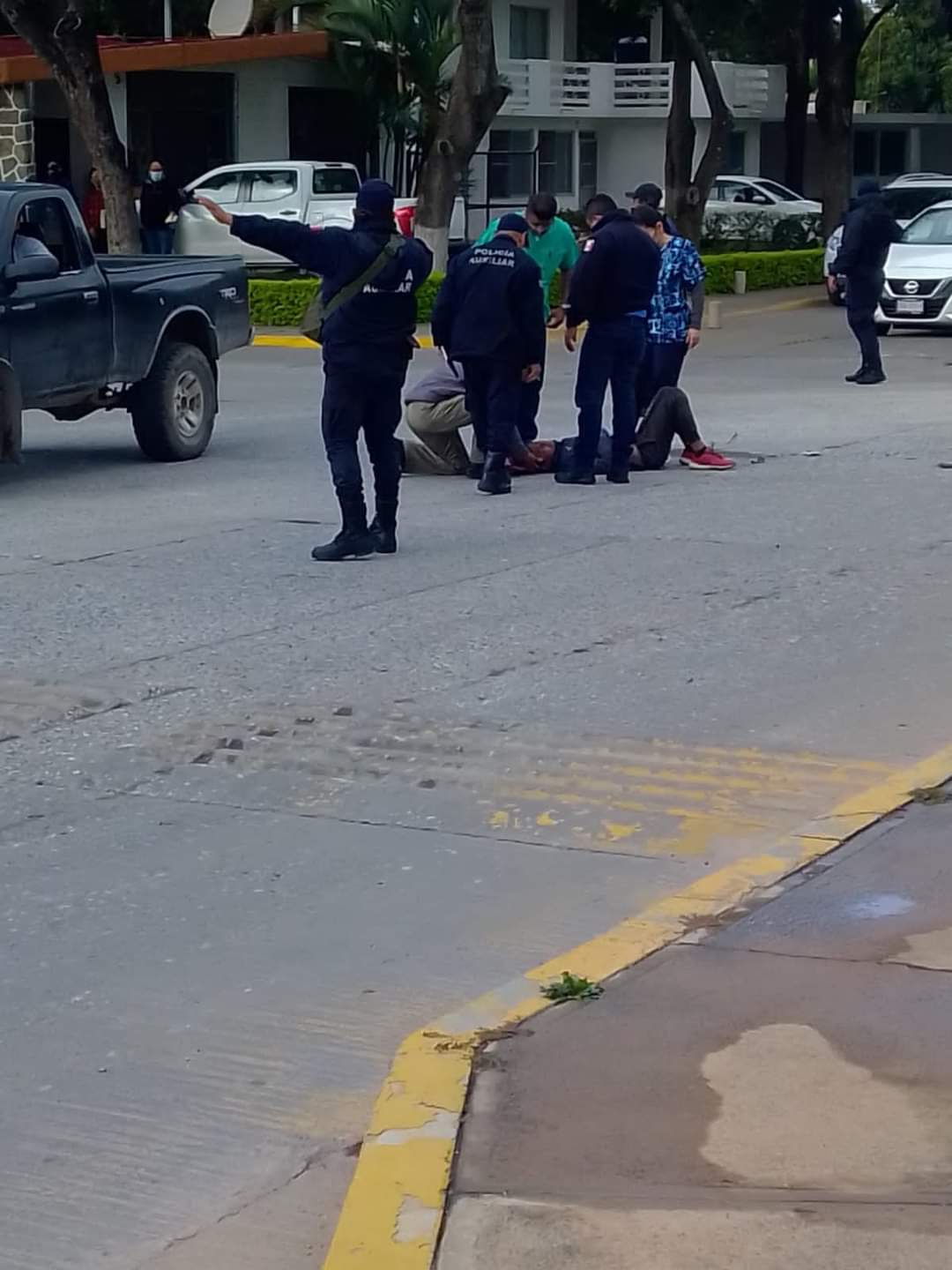 Aparatoso Choque En El Centro De Lagunas El Imparcial De Oaxaca