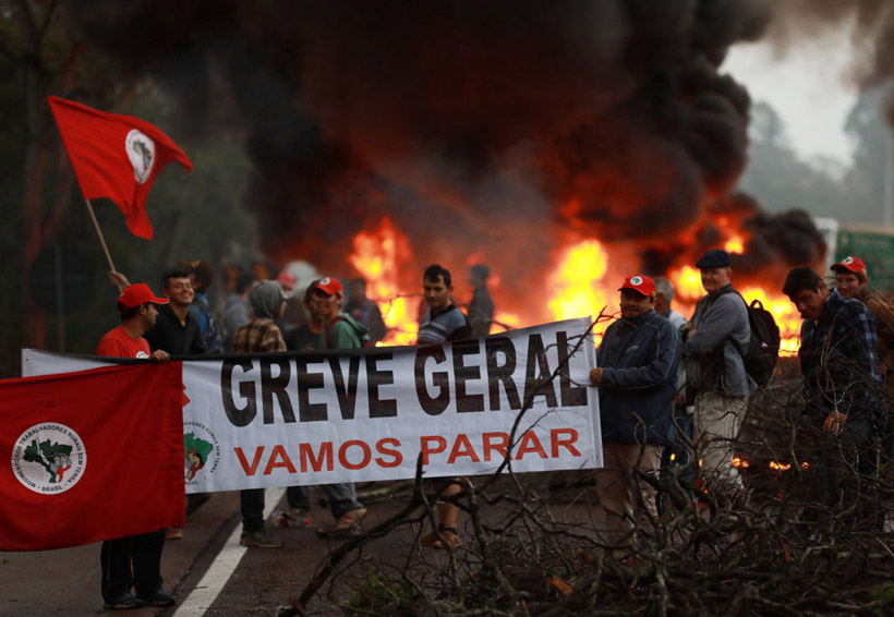 Reformas laborales de Temer ocasionan huelgas y protestas en Brasil | El Imparcial de Oaxaca