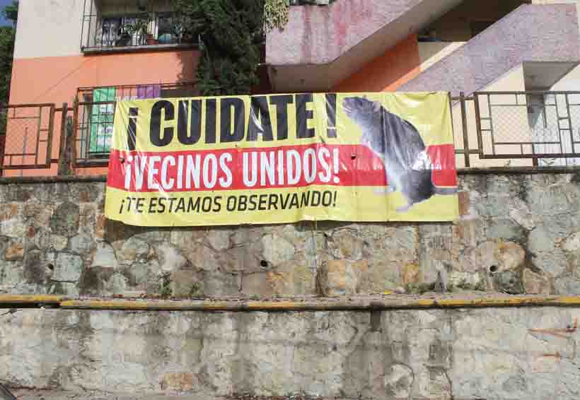 Habitantes  de San Sebastián Tutla temen por inseguridad