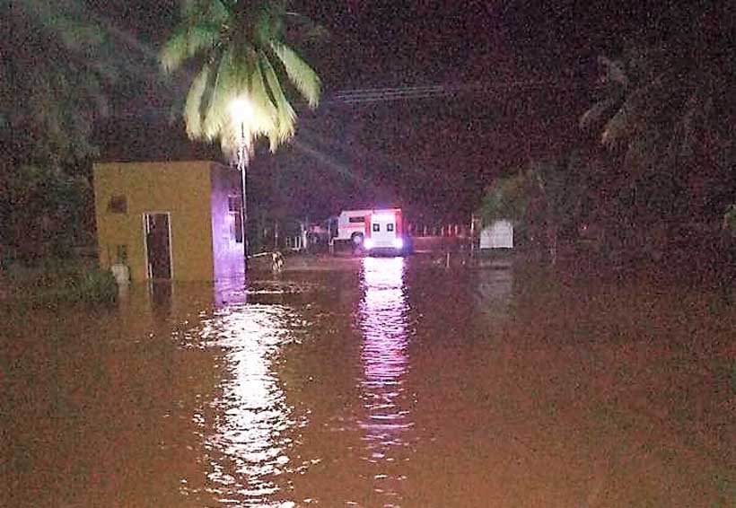 Hospital Comunitario de Río Grande bajo el agua