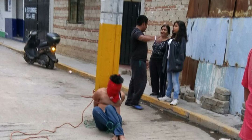 Lo acusan de robo, lo detienen y exhiben en Oaxaca | El Imparcial de Oaxaca