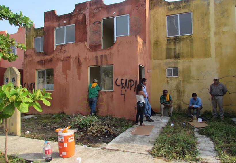 Avanza acuerdo sobre casas abandonadas en Tuxtepec