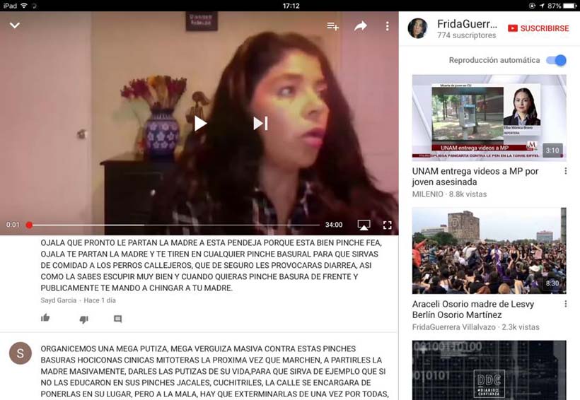 Mujer que defiende a mujer: Frida Guerrera