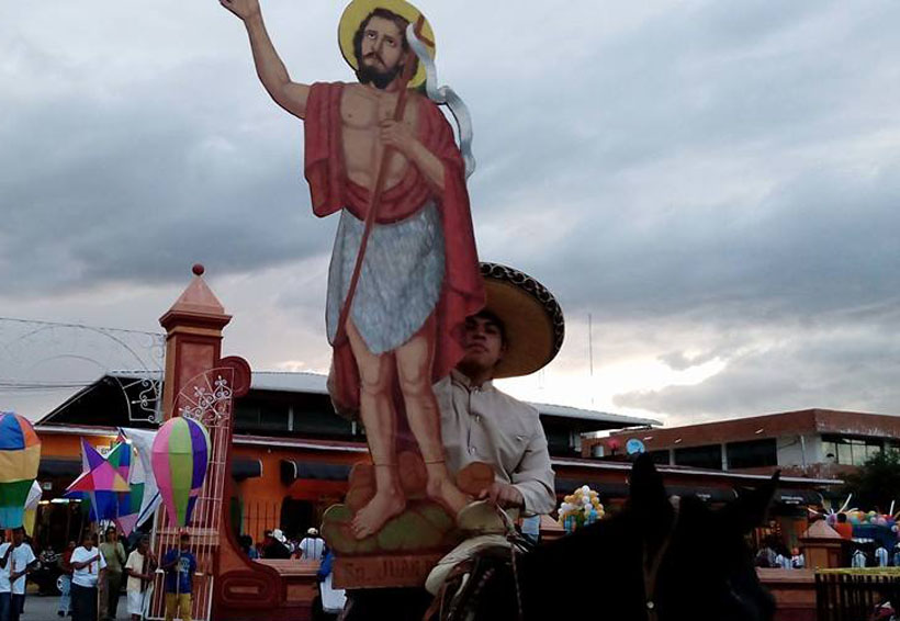 Celebran a San Juan Bautista, el santo patrono de Huajuapan