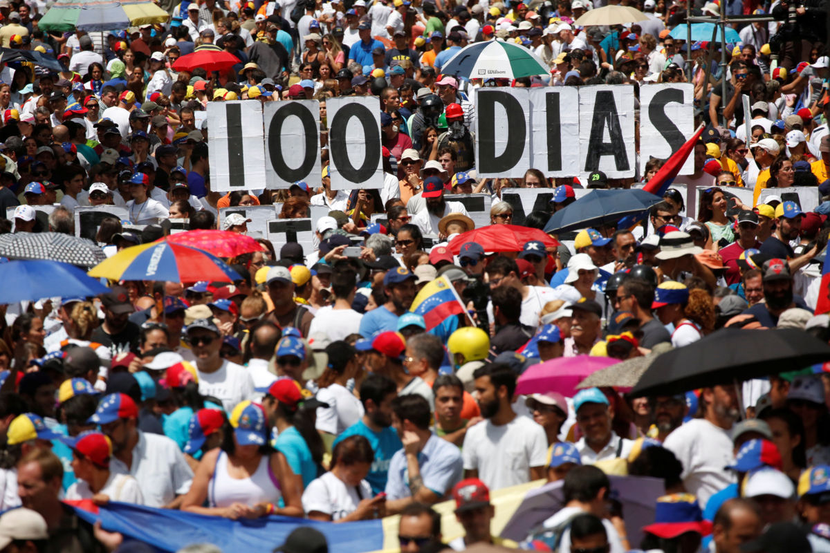 Venezuela cumple 100 días de protestas | El Imparcial de Oaxaca