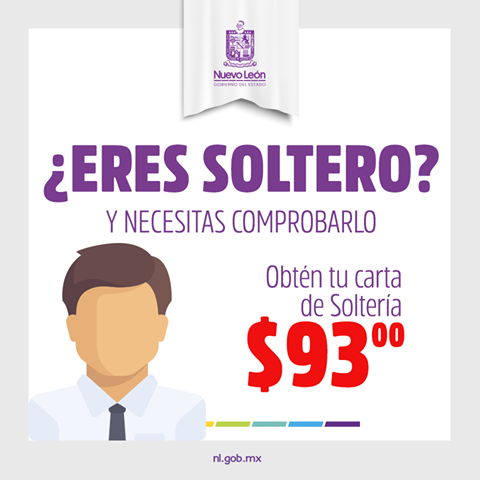 “¿Eres soltero y necesitas comprobarlo?”: Gobierno de NL ofrece carta por 93 pesos y causa polémica | El Imparcial de Oaxaca