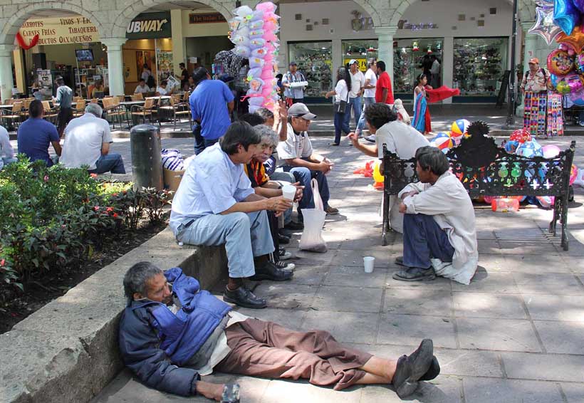Personas en situación de calle generan mayor inseguridad en Oaxaca