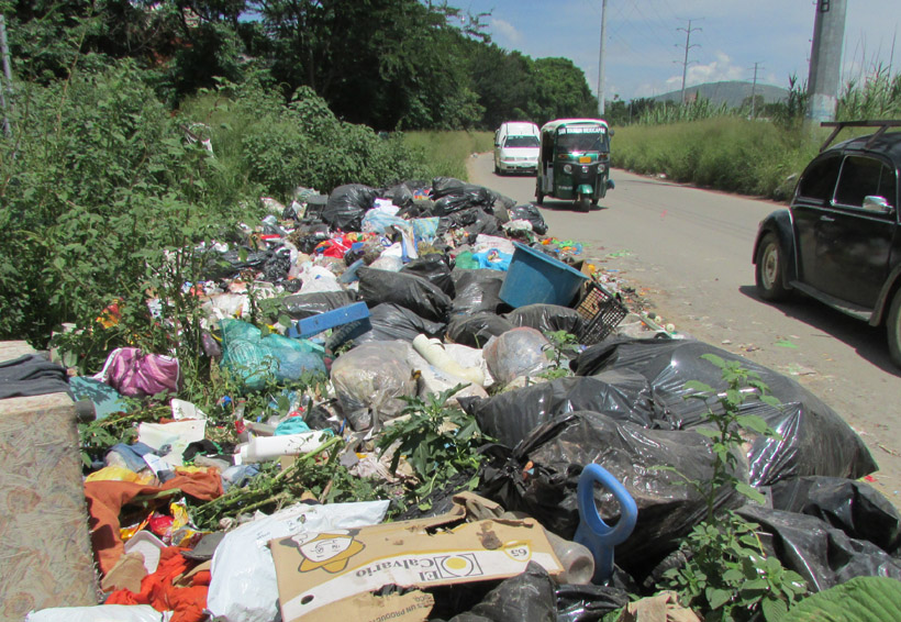 Denuncian otro tiradero de basura a cielo abierto en Oaxaca | El Imparcial de Oaxaca