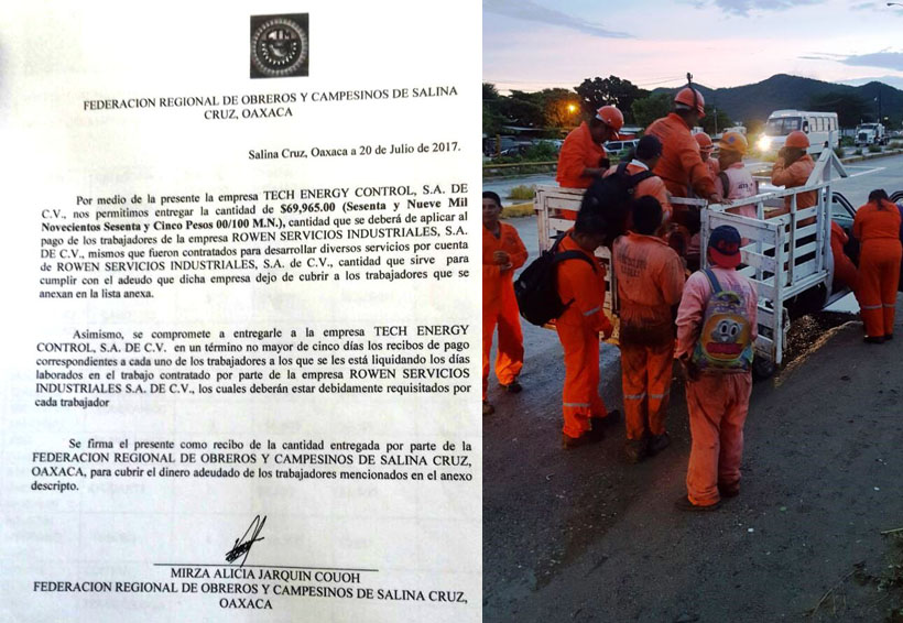 Liquidan a 22 obreros en Salina Cruz | El Imparcial de Oaxaca