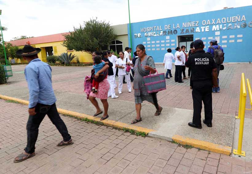 Pega a usuarios paro en el Hospital de la Niñez de Oaxaca | El Imparcial de Oaxaca