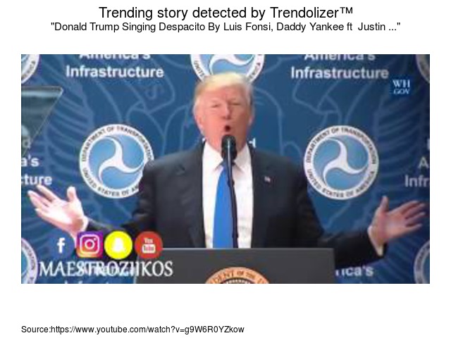 Usuarios de redes lanzan una versión de “Despacito” interpretada por Donald Trump | El Imparcial de Oaxaca