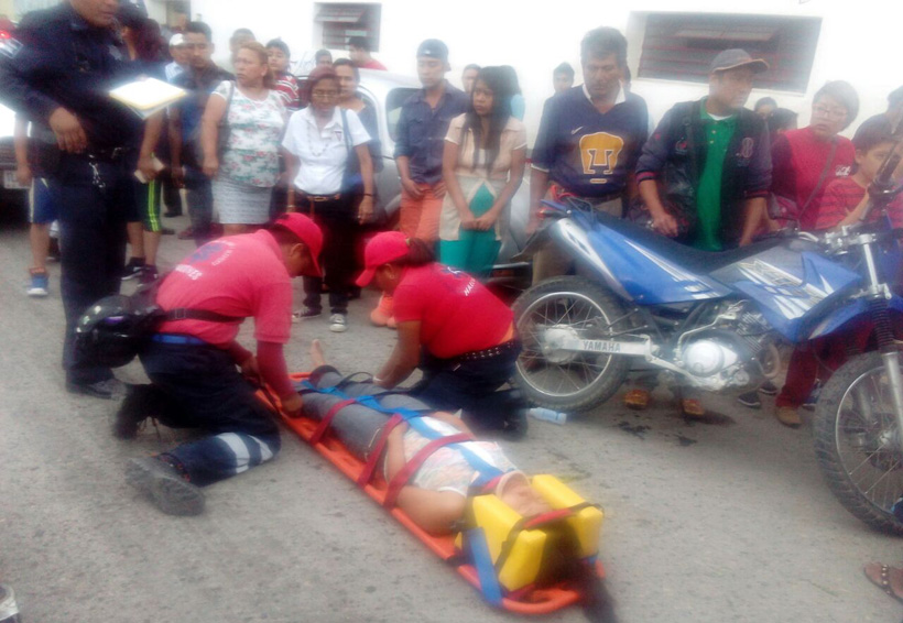 Arrolla motociclista a madre e hijo en Oaxaca | El Imparcial de Oaxaca