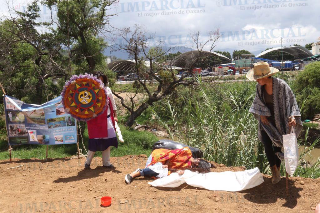 Se lleva a cabo obra de teatro “Donají, la princesa del río contaminado” | El Imparcial de Oaxaca