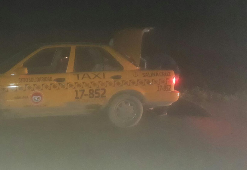 Delincuentes encajuelan a taxista de Salina Cruz en su unidad | El Imparcial de Oaxaca