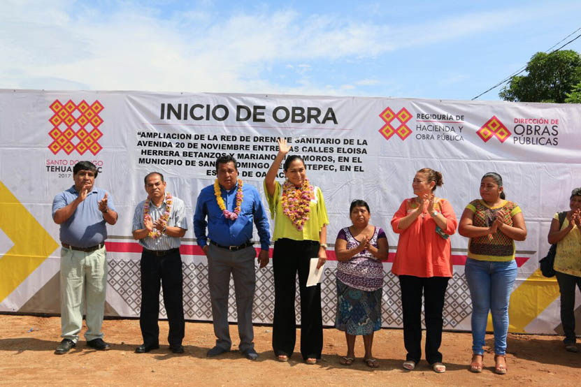 Yesenia Nolasco da banderazo de  tres acciones de infraestructura en Tehuantepec | El Imparcial de Oaxaca