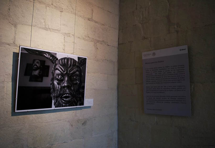 Arte en las máscaras de diablo de la Mixteca