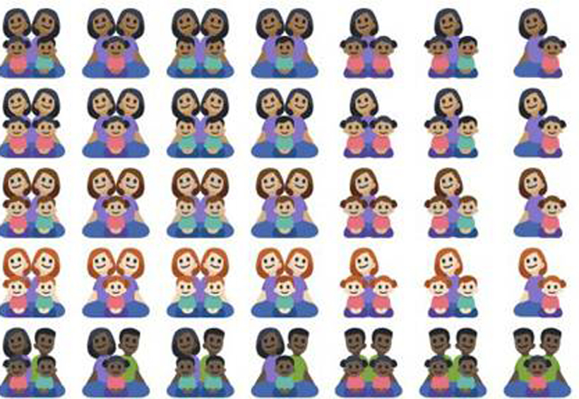 Añaden tonos de piel a emojis de familia en Facebook | El Imparcial de Oaxaca