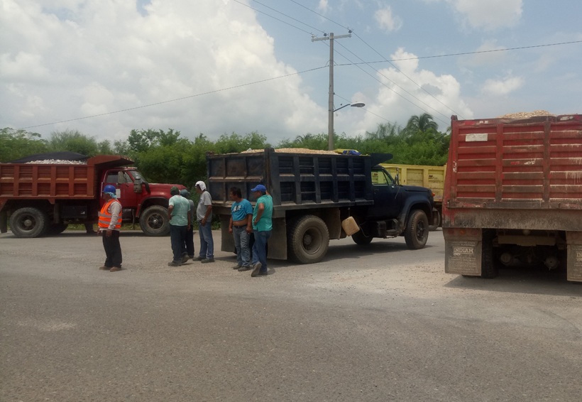 Paran obra del parque eólico Biniza en Juchitán