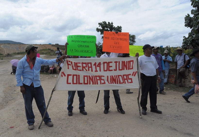 Bloquean de nuevo acceso a tiradero y bloquean carretera 175 en Oaxaca | El Imparcial de Oaxaca