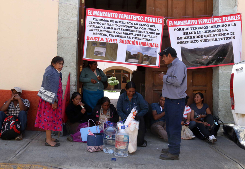 Exigen derecho a la salud  habitantes de Peñoles, Oaxaca | El Imparcial de Oaxaca