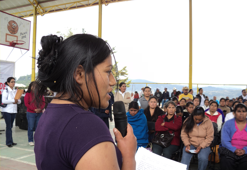 Mujeres y hombres de la Mixteca luchan por  la igualdad