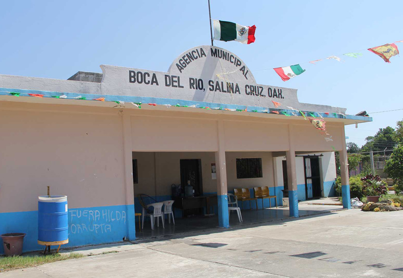 Pugna en las agencias  Ventosa y Boca del Río, Oaxaca
