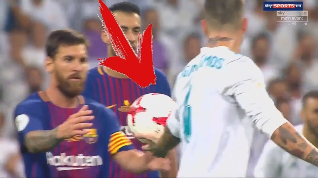 Sergio Ramos vacila a Messi durante la final de la Supercopa y este se enfurece | El Imparcial de Oaxaca
