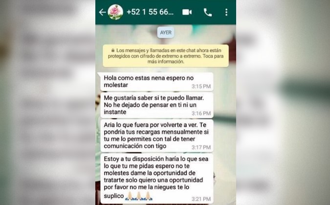 La contacta su violador vía WhatsApp; se enamoró de ella | El Imparcial de Oaxaca