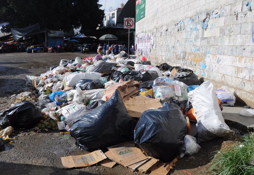 Se acumula más basura en las calles de la ciudad de Oaxaca | El Imparcial de Oaxaca