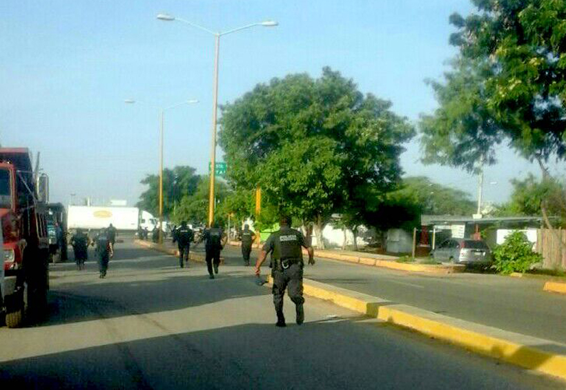 Disuelve Policía Municipal bloqueo en Juchitán, Oaxaca