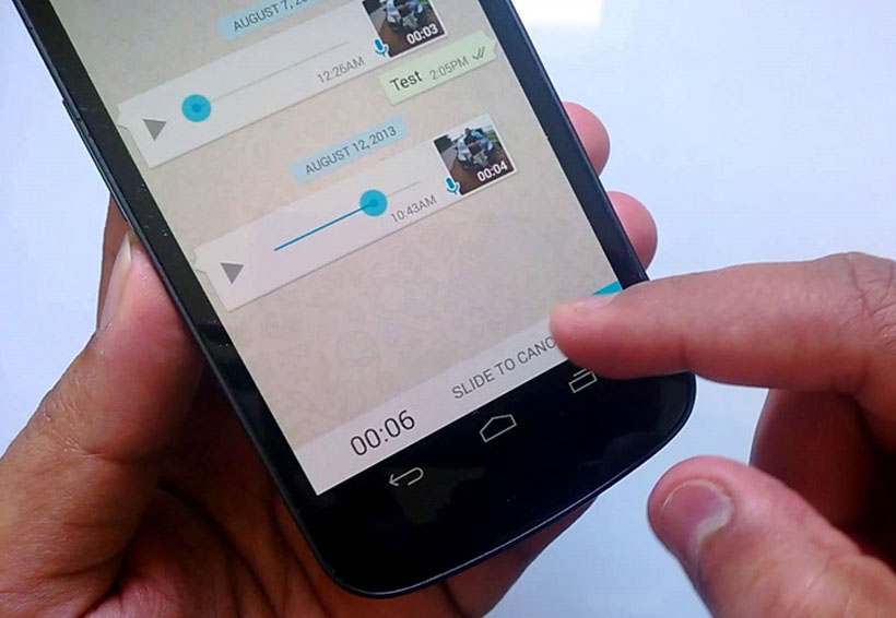 Aprende a mandar mensajes de voz en Whatsapp estando fuera de la aplicación | El Imparcial de Oaxaca