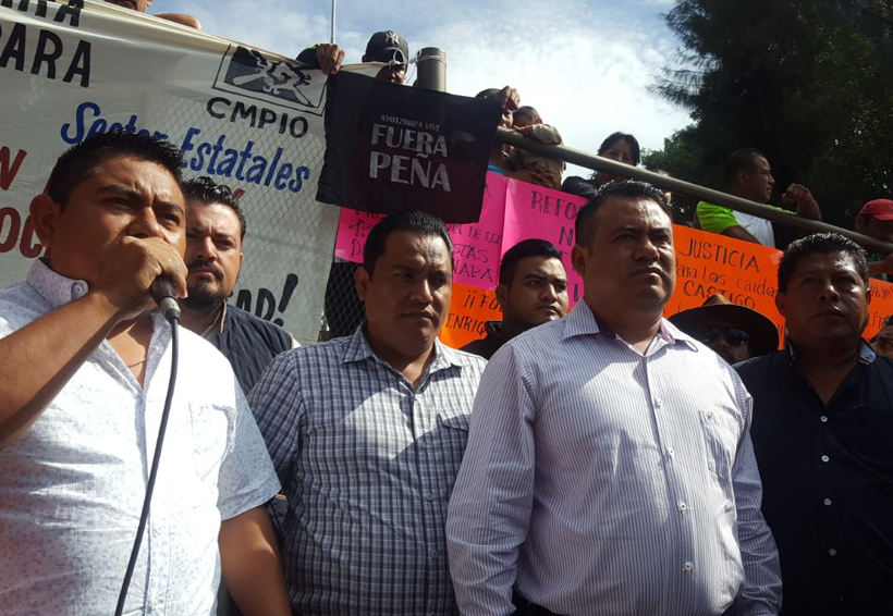 “Peña nos la debe y se la vamos a cobrar”, dice la Sección 22 | El Imparcial de Oaxaca