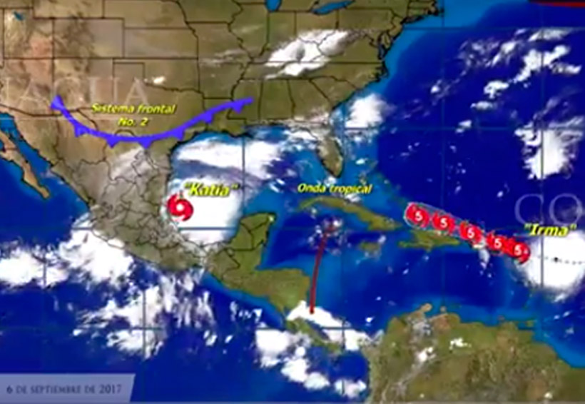 Se forma tormenta tropical ‘Katia’ en el Golfo de México | El Imparcial de Oaxaca
