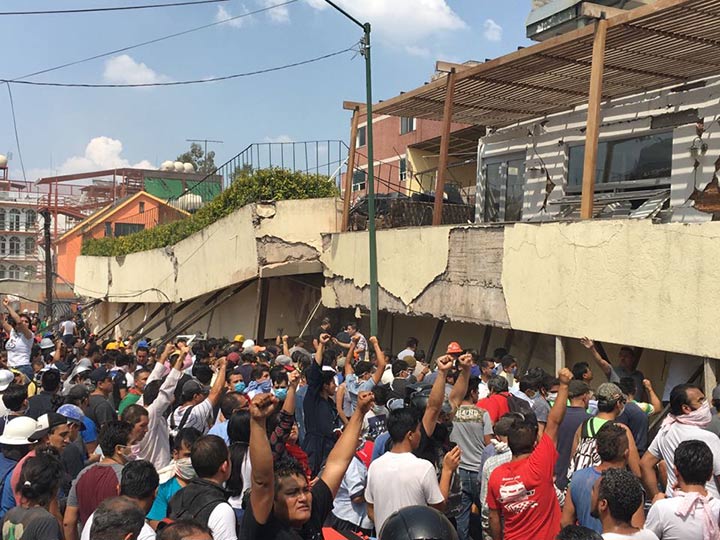 Pánico en México tras fuerte terremoto de 7.1 | El Imparcial de Oaxaca