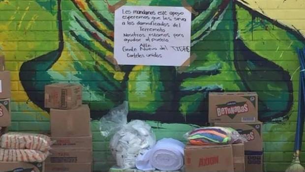 Grupo delictivo deja ‘narcodonativo’ para damnificados por sismos | El Imparcial de Oaxaca