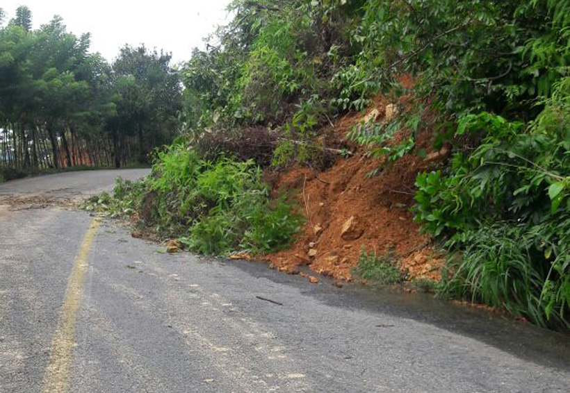Lluvias causan estragos en Jalapa de Díaz, Oaxaca