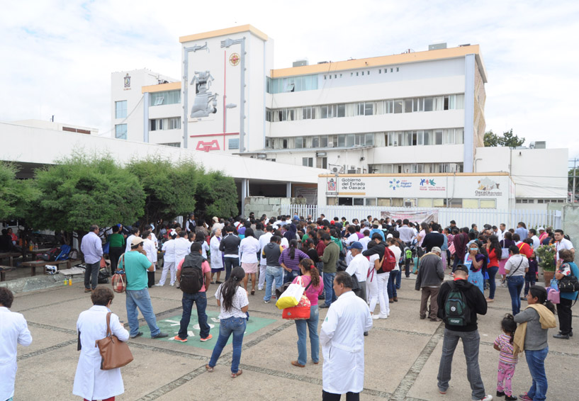 Hospital Civil en Oaxaca sin daño estructural | El Imparcial de Oaxaca