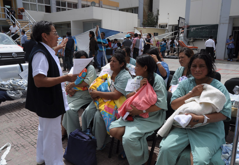 Tras sismo, evacúan a pacientes del Hospital Civil de Oaxaca | El Imparcial de Oaxaca