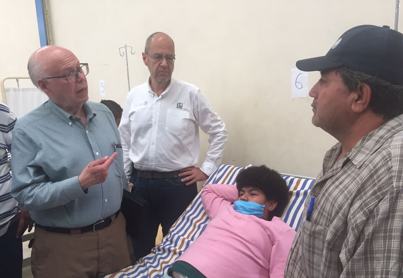 El Secretario José Narro Robles atiende requerimientos de salud en Juchitán e Ixtepec